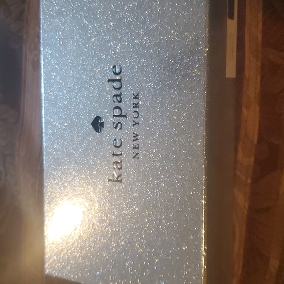 Kate spade new boxed zipper large slim cardholder glitz  just in - Picture 6 of 6